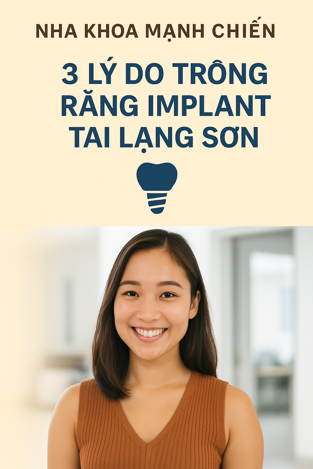 3 lý do trồng răng implant không đau tại Lạng Sơn – Nha Khoa Mạnh Chiến